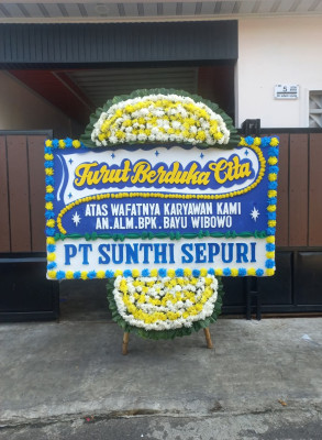 Papan Bunga Duka di Aur Duri